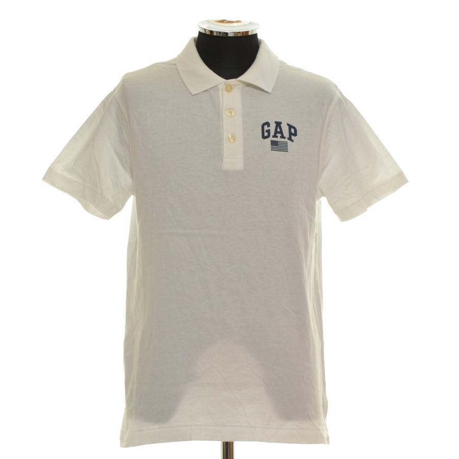 GAP 〇429232 ギャップ ◯ロゴプリント ポロシャツ 薄手 半袖 サイズS 
