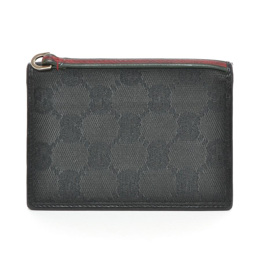 GUCCI ブラック ケース GUCCI（グッチ） ○435842 GUCCI ○パスケース カードケース GG