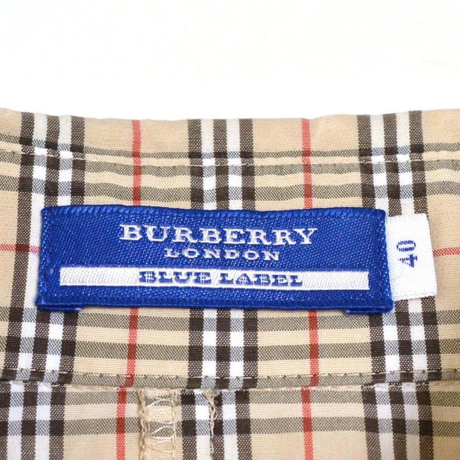 BURBERRY BLUE LABEL（バーバリーブルーレーベル） 三陽商会 刺繍ロゴ