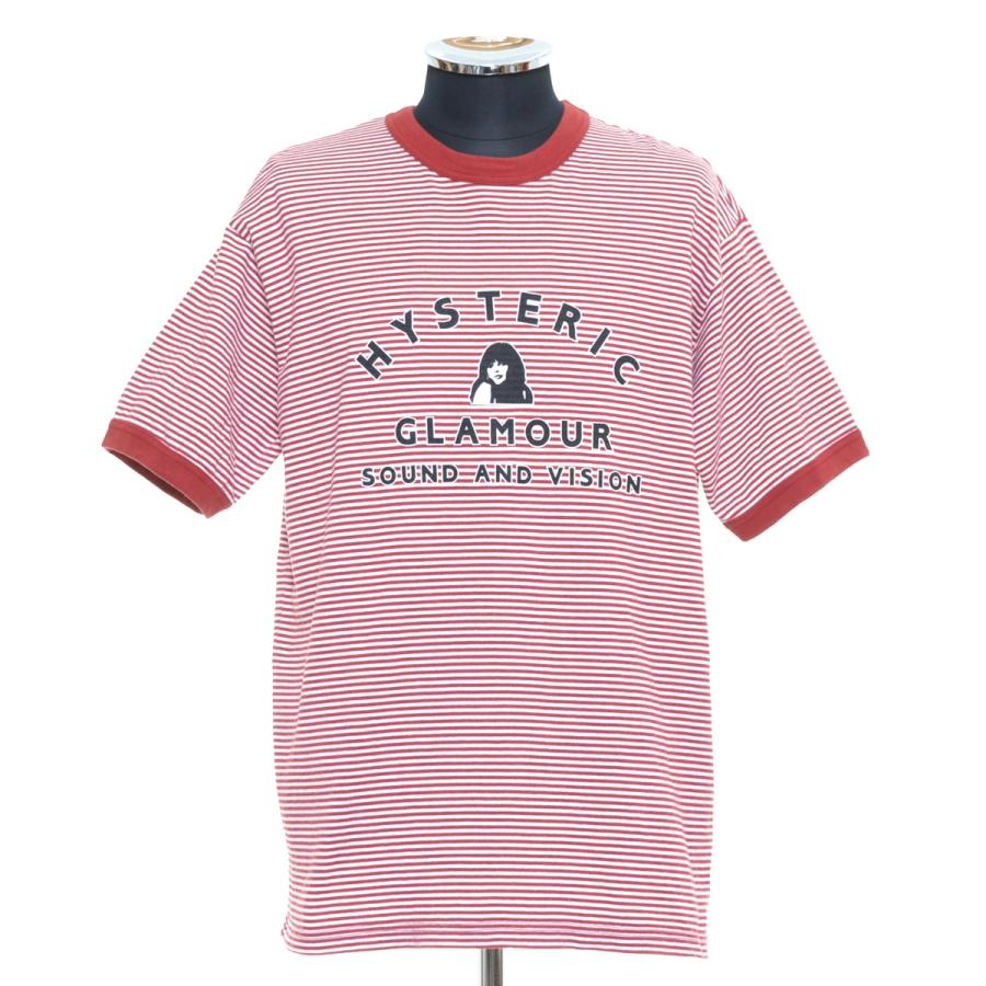 HYSTERIC GLAMOUR ○451467 ヒステリックグラマー ○リンガーTシャツ 