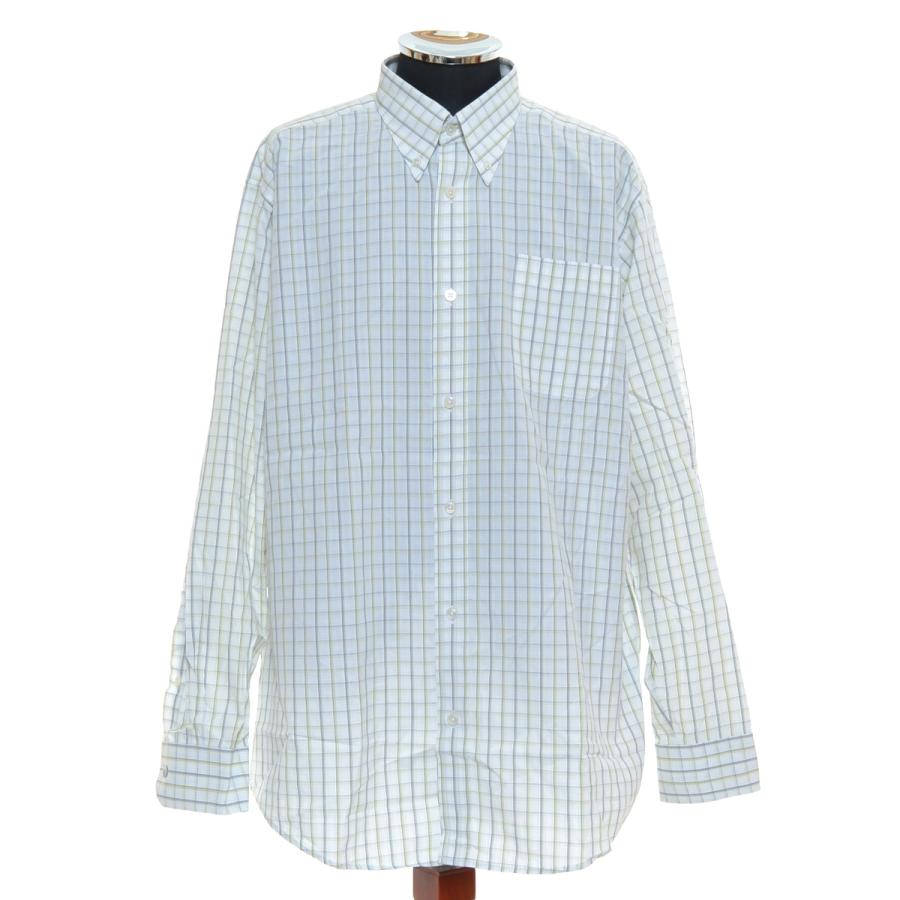 HERMES ○462864 エルメス ○セリエボタンチェックシャツ HERMES ○462864 エルメス ○セリエボタンチェックシャツ