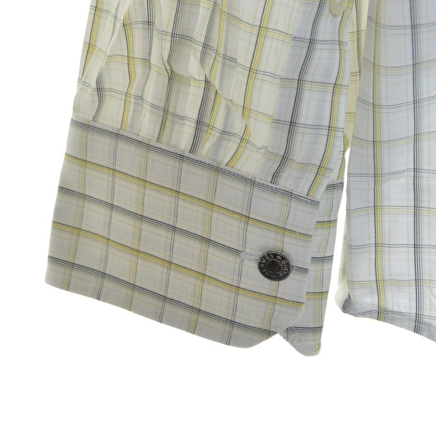HERMES ○462864 エルメス ○セリエボタンチェックシャツ HERMES ○462864 エルメス ○セリエボタンチェックシャツ