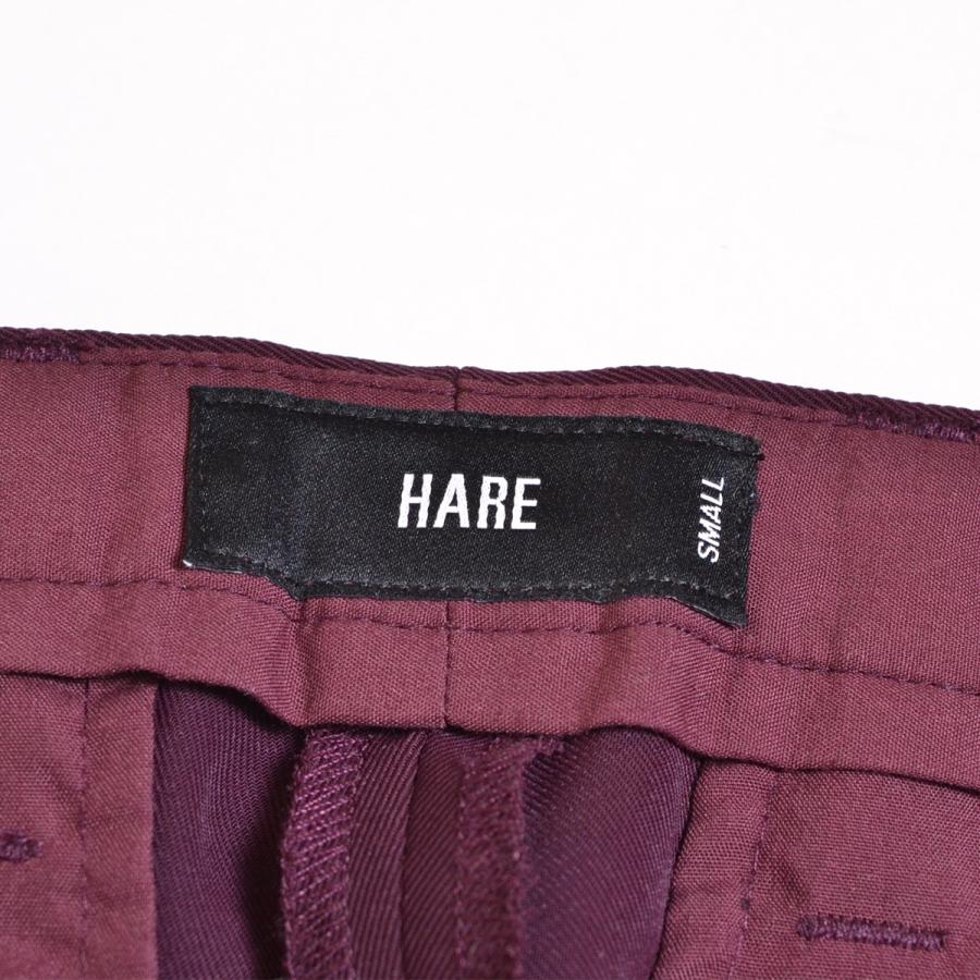HARE ○467424 ハレ ○タックパンツ スラックス HA010156AD サイズS 