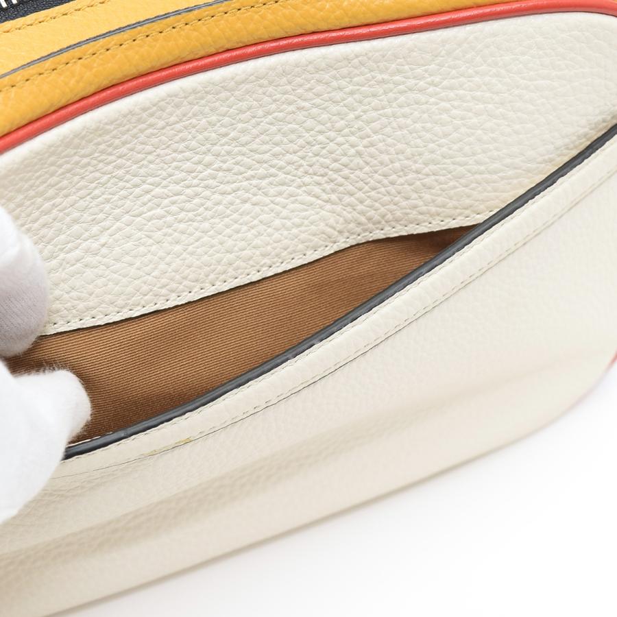 美品COACH ホワイトレザー ショルダーバッグ COACH コーチ ショルダーバッグ 3041 レザー レディース