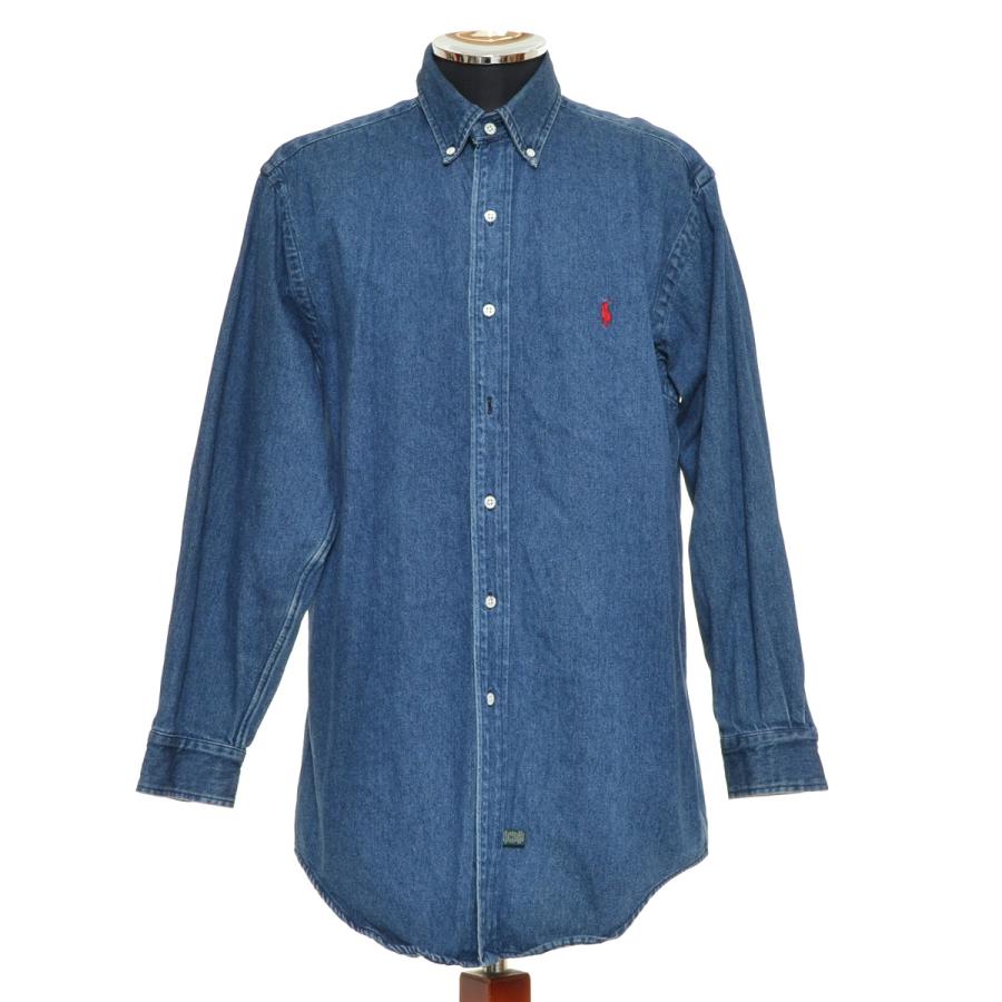 POLO RALPH LAUREN（ポロ・ラルフローレン） 〇475423 POLO RALPH LAUREN デニムシャツ 長袖 ボタン ...