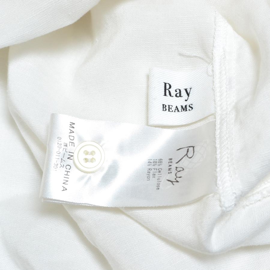 レイビームス　ビブヨークロングシャツ Ray BEAMS（レイ ビームス） □477874 Ray BEAMS ビームス ○ブラウス