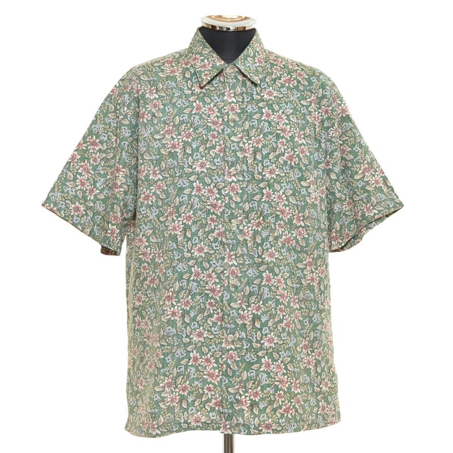 TORI RICHARD ○479925 ○アロハシャツ 半袖 90s Made in USA サイズM 