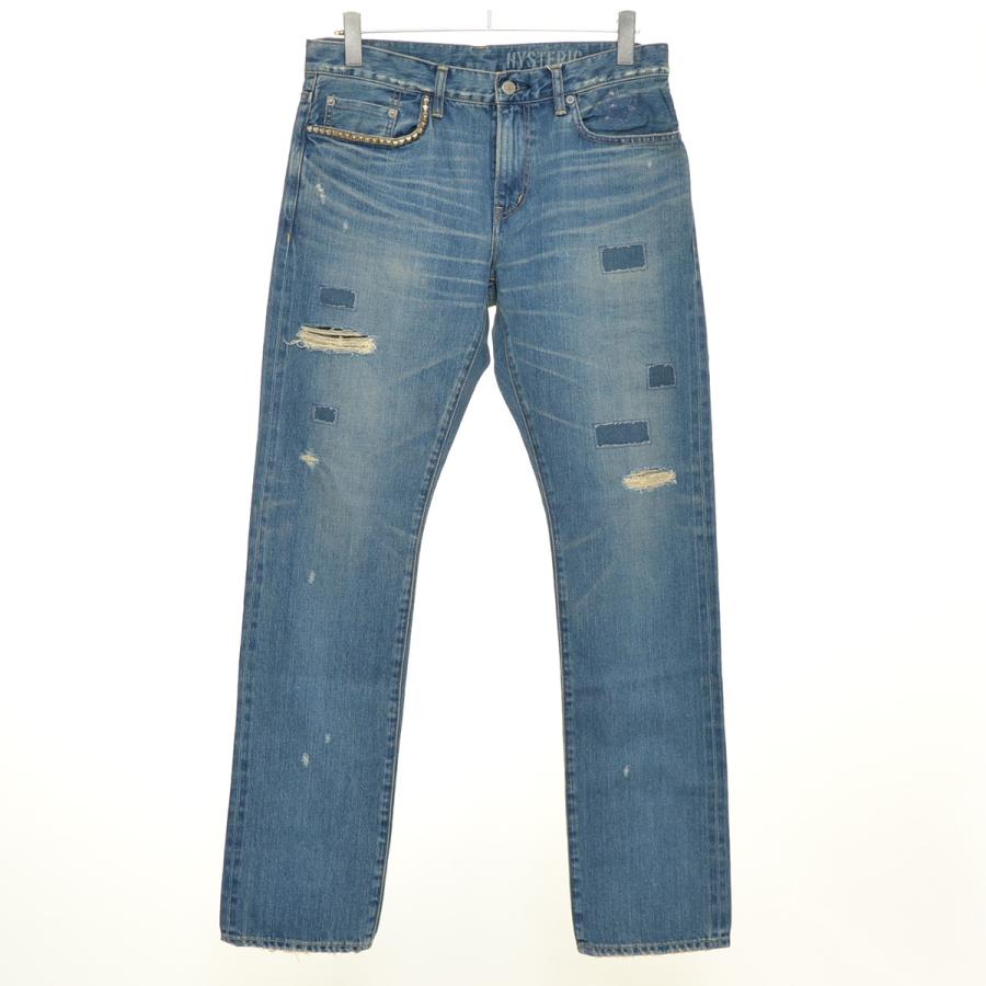 HYSTERIC GLAMOUR ○481907 ○スリムストレートデニムパンツ ジーンズ 
