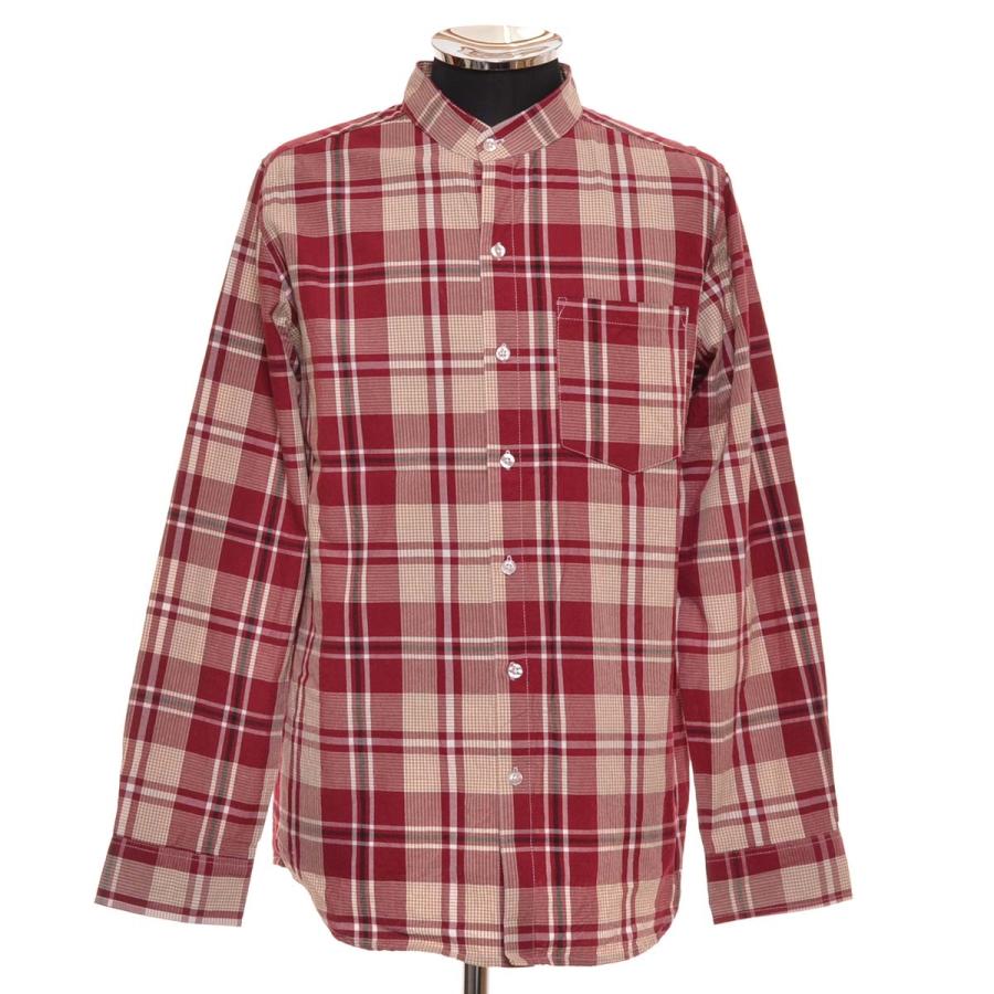 〇484496 URBAN RESEARCH アーバンリサーチ ◯バンドカラーシャツ 長袖 