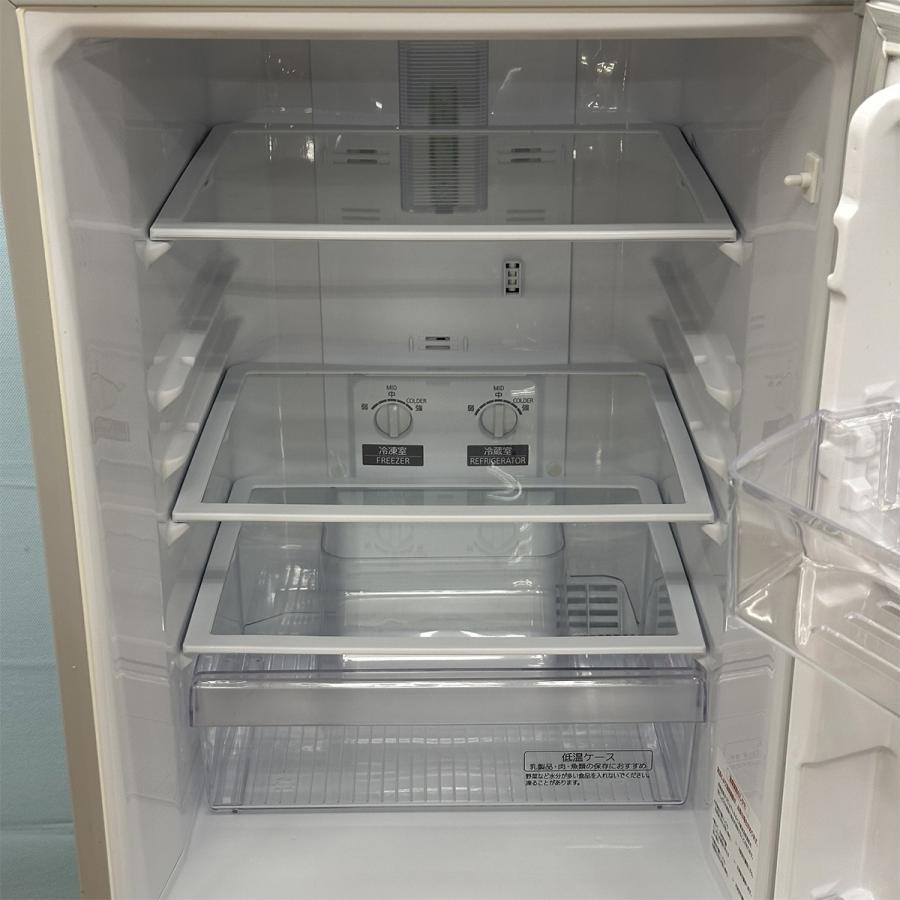 MITSUBISHI 三菱 2ドアノンフロン冷凍冷蔵庫 MR-P15E-S サイズ幅480x高 
