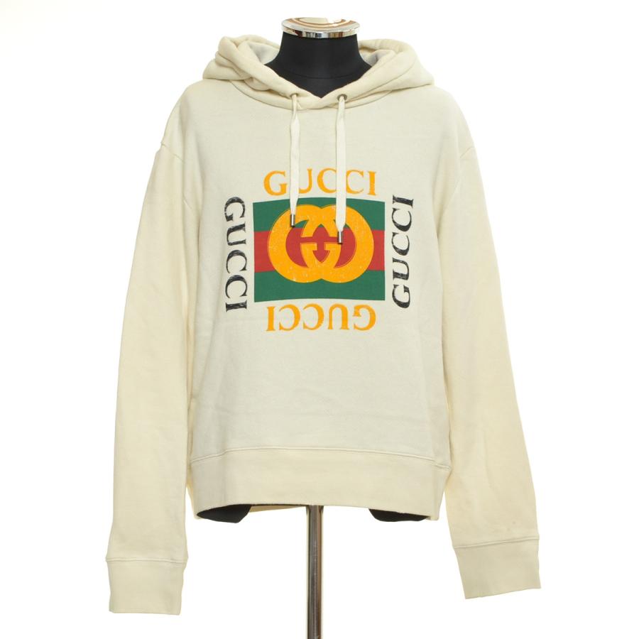 GUCCI（グッチ） ○487973 GUCCI ○スウェットパーカー オールドロゴ