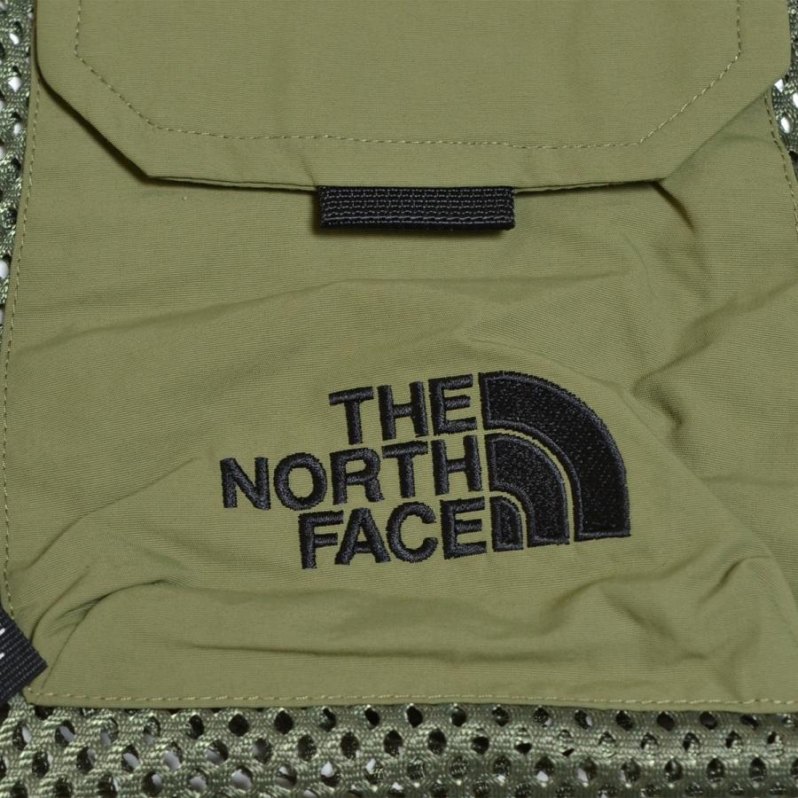 K ノースフェイス　釣り ベスト　ライトカーキ　NV3BP02B フィッシング K ノースフェイス 釣り ベスト ライトカーキ NV3BP02B