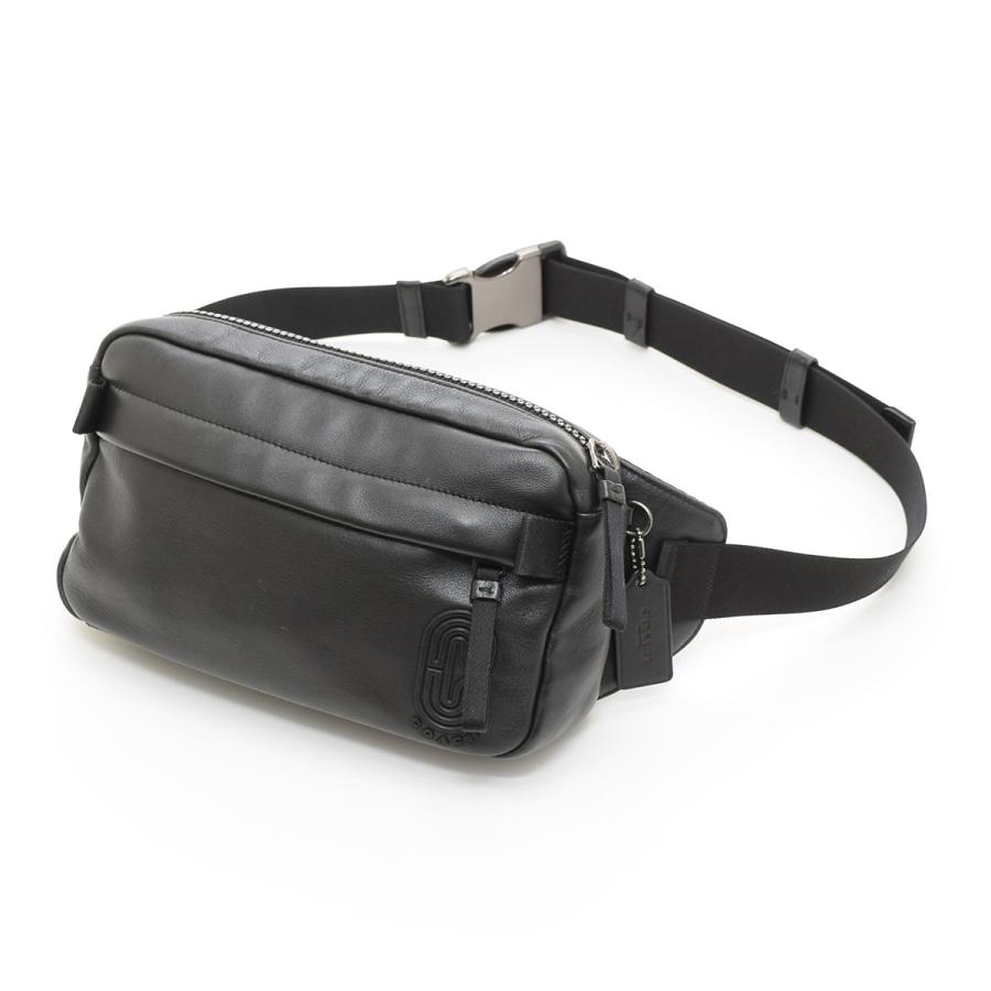 COACH（コーチ） ボディバッグ 89917 レザー メンズ ブラック