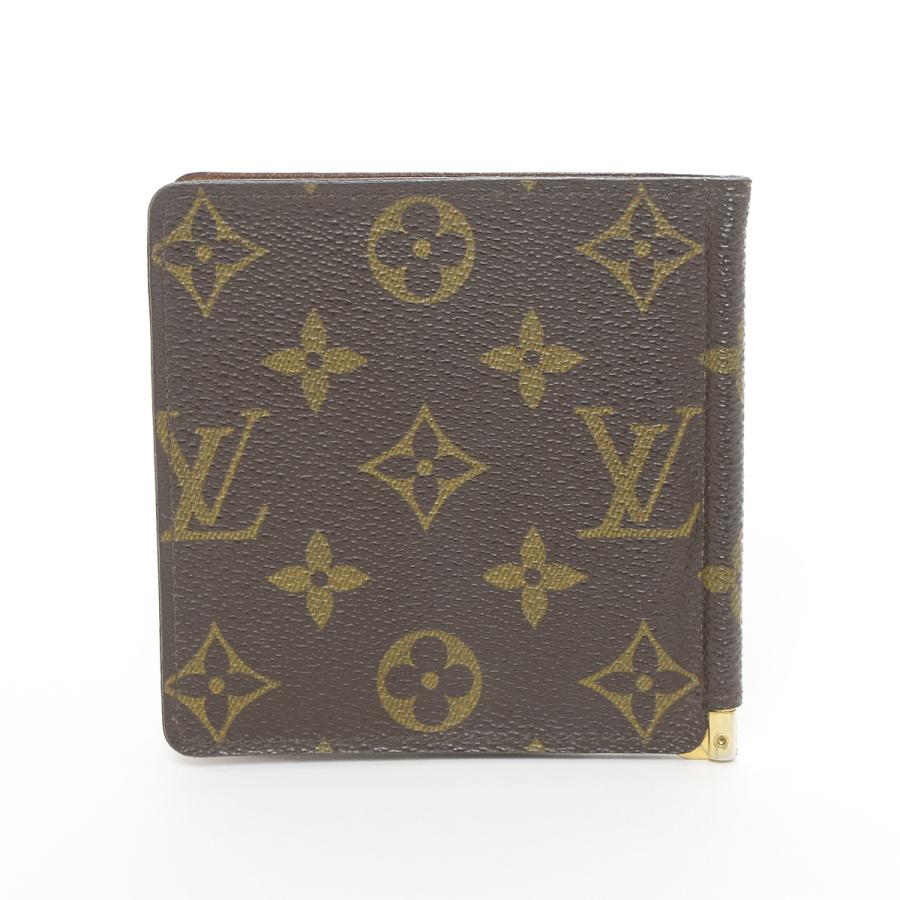 LOUIS VUITTON ルイヴィトン 二つ折り財布 モノグラム マネークリップ