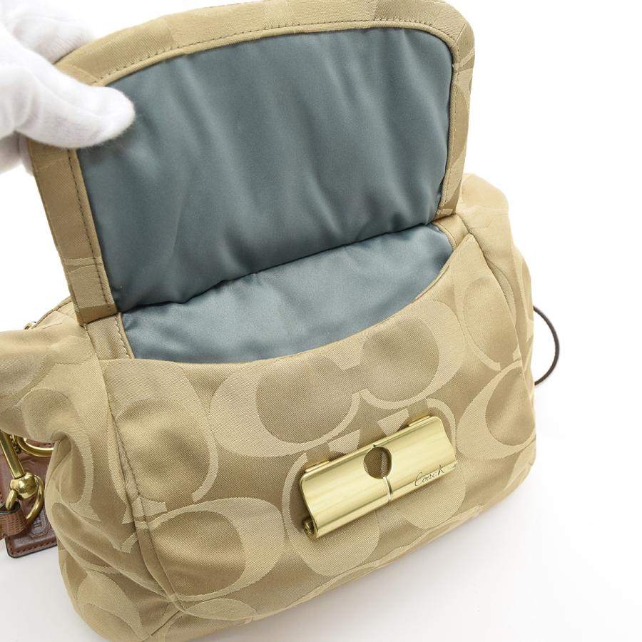 COACH（コーチ） 2WAYショルダーバッグ シグネチャーキャンバス 16805