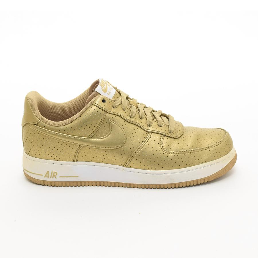 ●494235 NIKE ナイキ ●スニーカー エアフォース1 AIR FORCE 1 '07 LV8 718152-700 サイズ26.5cm メンズ ゴールド｜ecoikawadani｜04