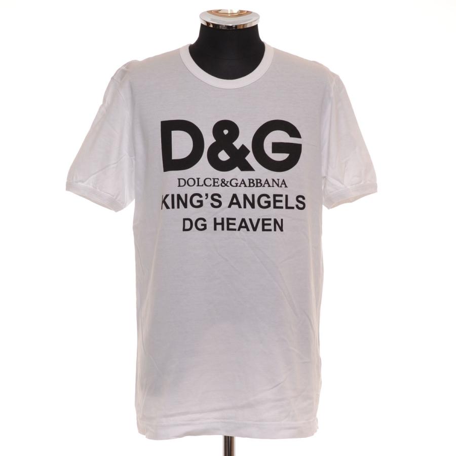 ○504279 DOLCE&GABBANA ドルチェ&ガッバーナ ドルガバ ○プリントTシャツ 半袖 D&G ロゴ G8IV0T/FU7EQ サイズ46  メンズ イタリア製 : 0230504279 : リサイクル市場エコ - 通販 - Yahoo!ショッピング