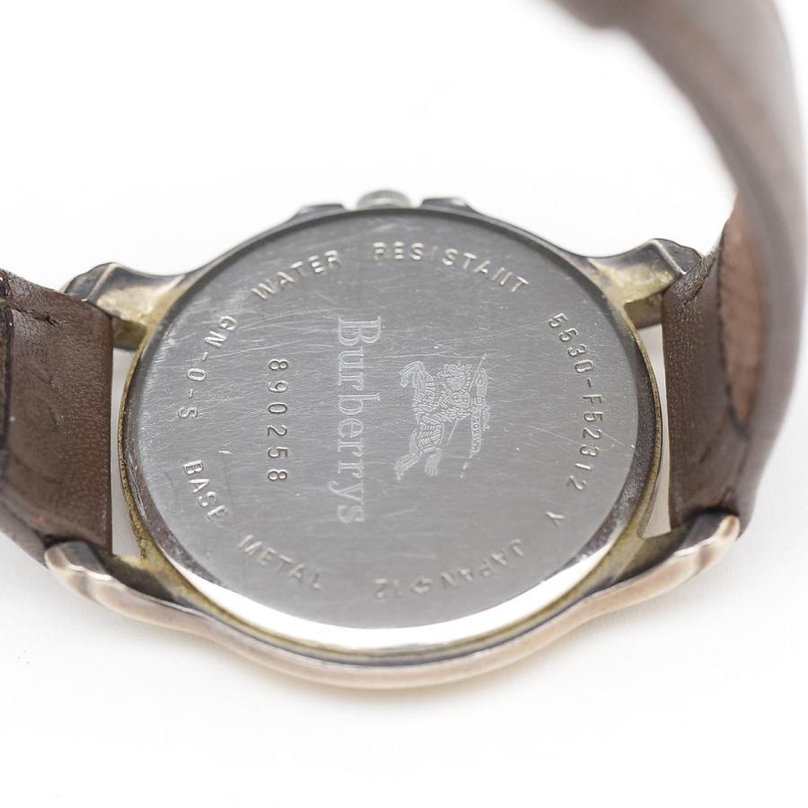 ◆504509 Burberry's バーバリー ●QZ クォーツ腕時計 サイズ32mm シルバー ゴールド コンビ｜ecoikawadani｜05