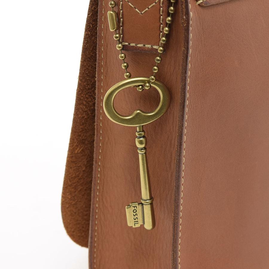 FOSSIL フォッシル ◯ショルダーバッグ ターンロックレザー FOSSIL フォッシル ◯ショルダーバッグ ターンロックレザー