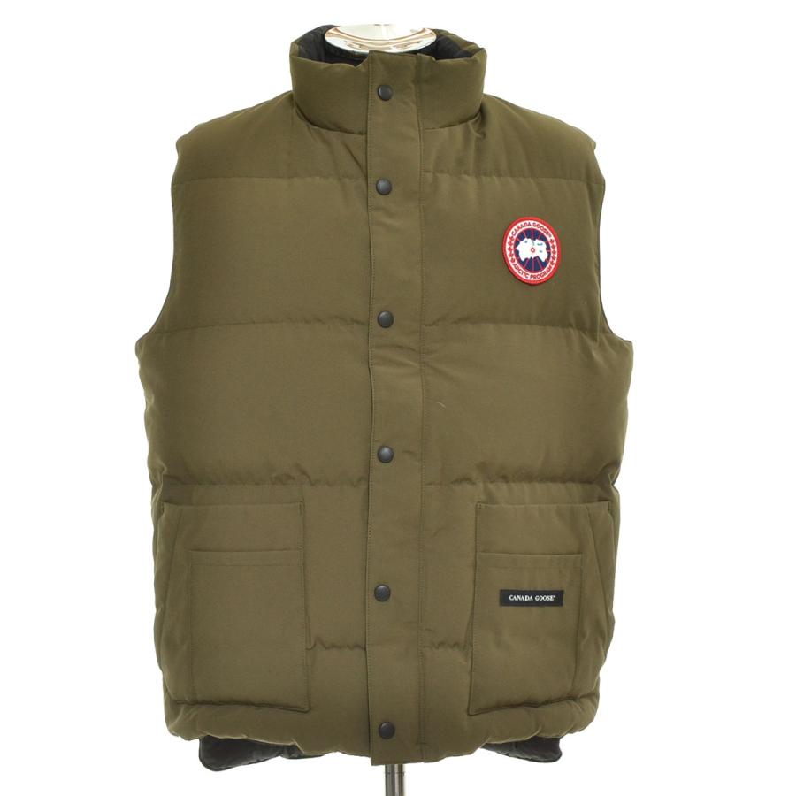 カナダグース ダウンベスト Mサイズカーキ