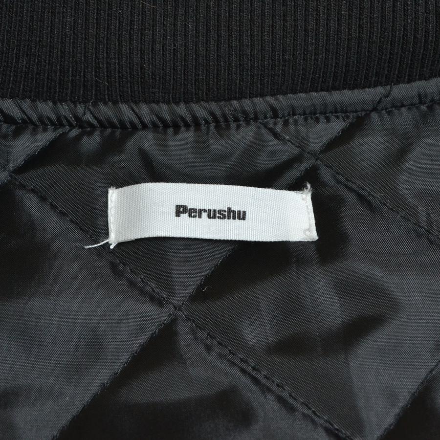 Perushu ○518740 PERUSHU ペルーシュ ○スタジャン ジャケット 