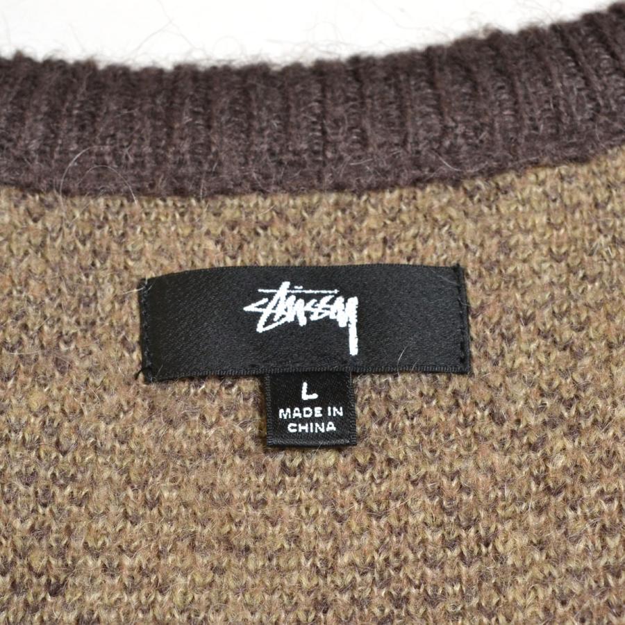 STUSSY（ステューシー） ○519147 STUSSY ○ウールモヘア ニットベスト 