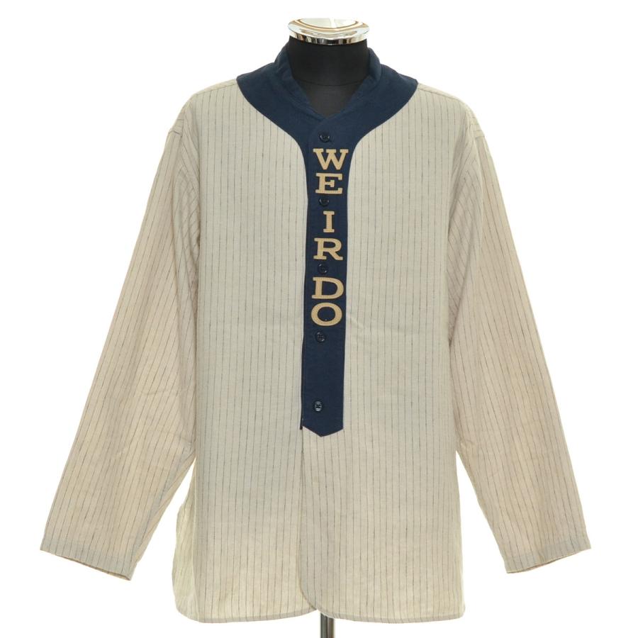WEIRDO ○519425 ウィアード ○22AW ベースボールシャツ WED-22-AW-12 