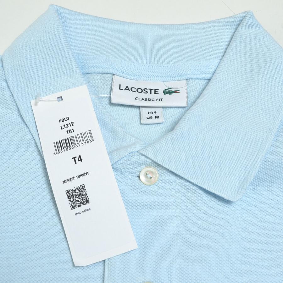 LACOSTE（ラコステ） ○525305 未使用品 ○ポロシャツ 半袖 L1212 