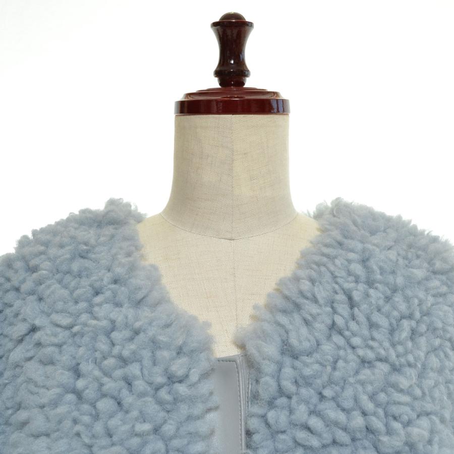 □535963 未使用品 THINK FUR シンクファー ○ジャケット ポップコーン 