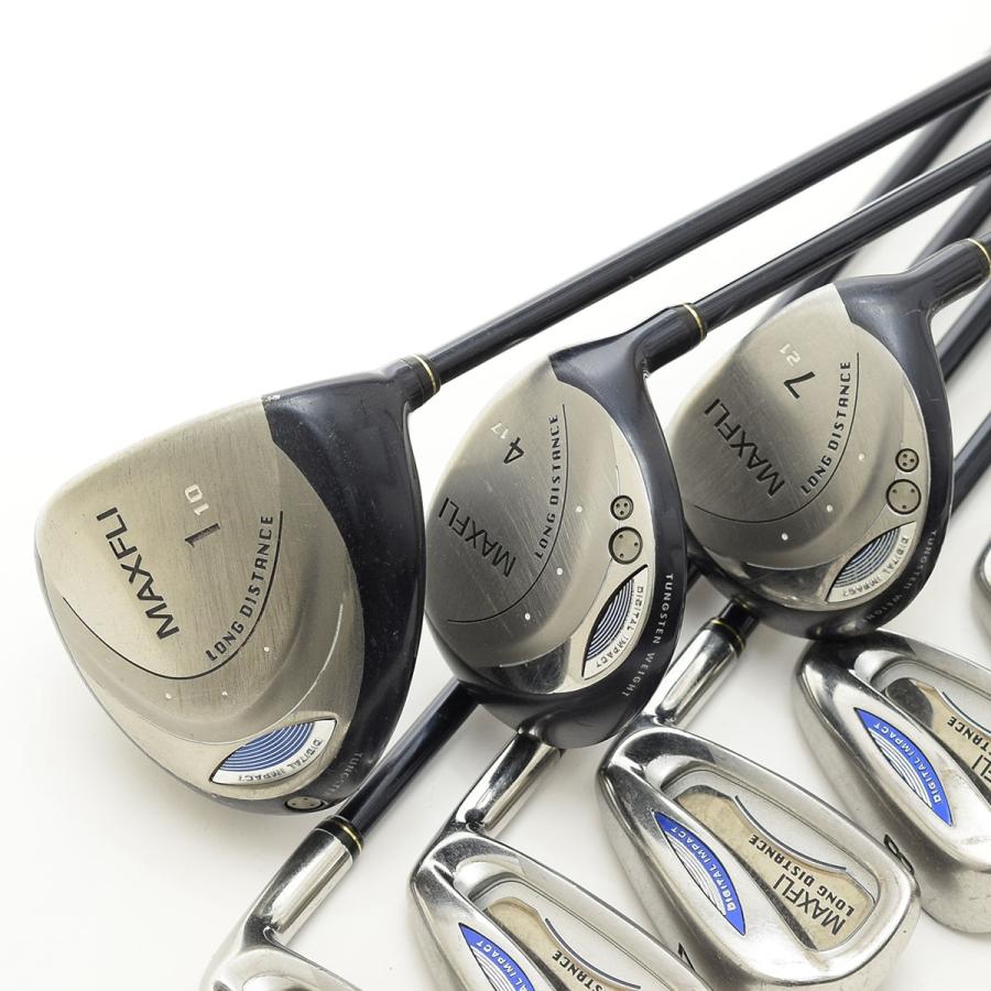 DUNLOP MAXFLI他メンズゴルフクラブ12本セットキャディバッグ付 【公式