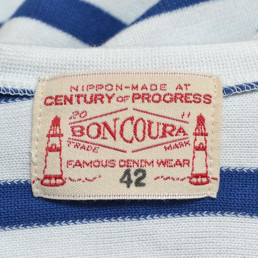 BONCOURA ○546121 BONCOURA ボンクラ ○長袖 Tシャツ ブレトンシャツ 