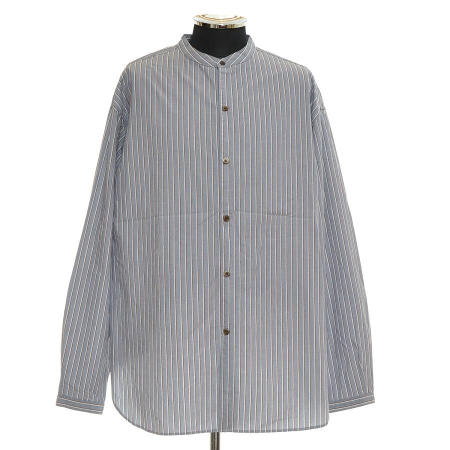 LIDnM（リドム） ○546440 LIDNM ○バンドカラーシャツ 長袖 サイズL 
