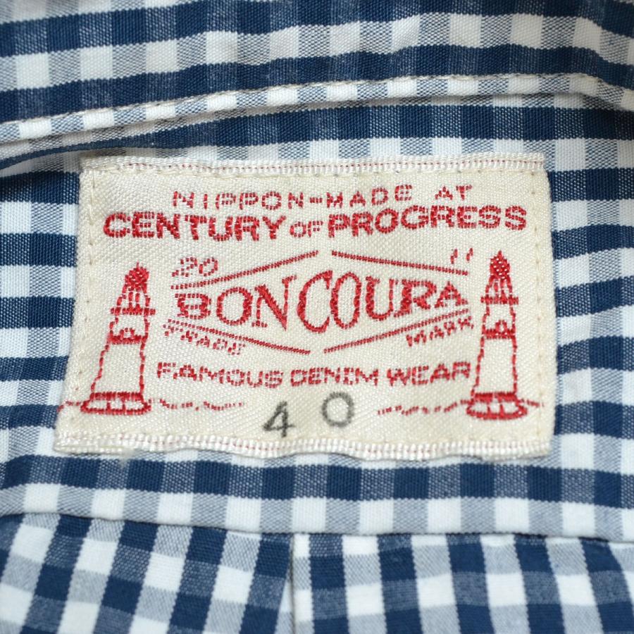 BONCOURA ○554226 BONCOURA ボンクラ ○ボタンダウンシャツ 長袖 
