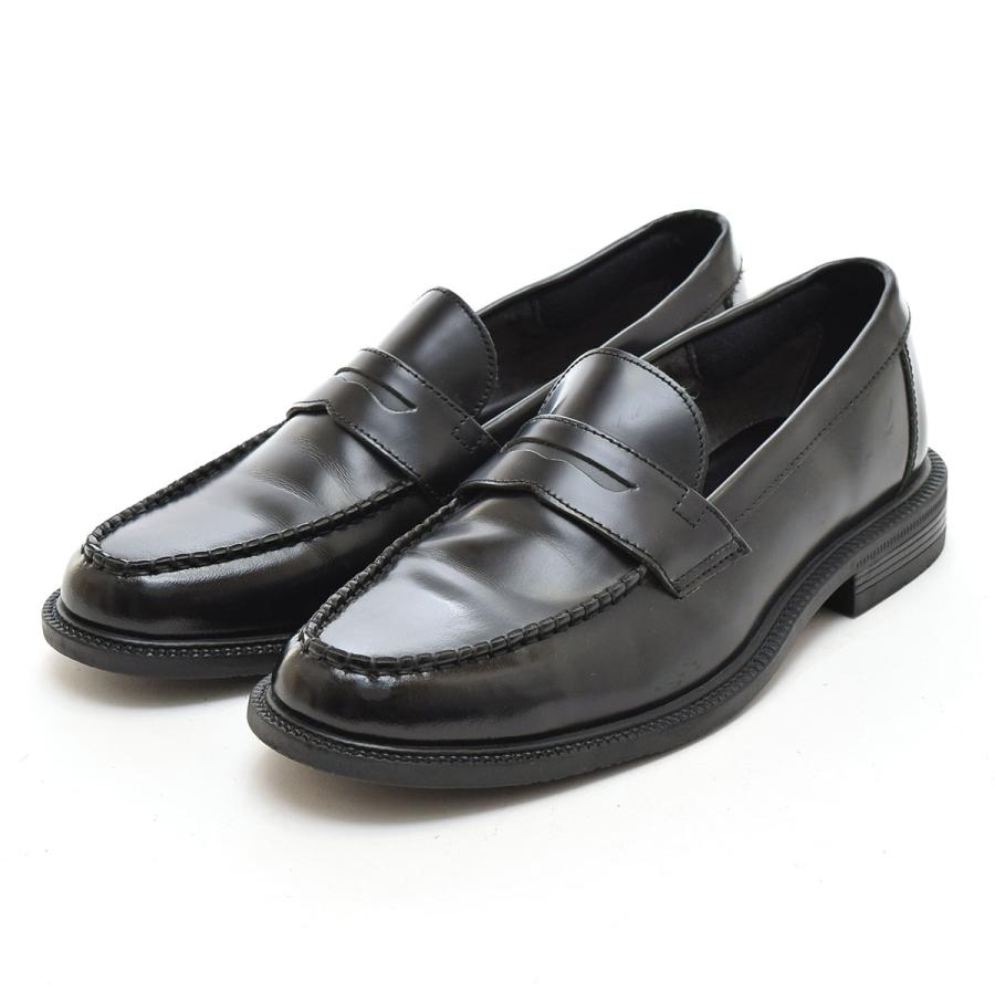 589521 REGAL リーガル ●ローファー The KenFord サイズ25.0cm 3E メンズ ブラック KENFORD(REGAL) ○589521 REGAL リーガル ○コインローファー The