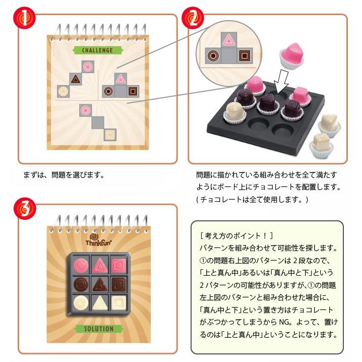子供 チョコレート・フィックス CHOCOLATE FIX ThinkFun シンクファン
