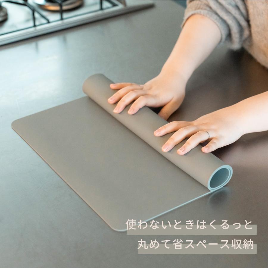 80x60cm シリコンマット 2.2mm 大判 超極厚 耐熱 キッチン 調理台 保護