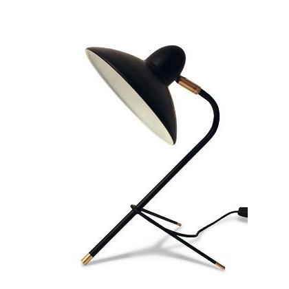 DI CLASSE 学習机照明ランプ Arles/black(手付け金/黒いこと) E-17 40W 高温発光一眼レフ球付 LT3686BK 家具、インテリア-卓上ライト