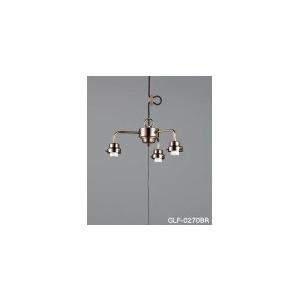 GLF　3灯用ビス止めCP型 吊り具　電球別売り　GLF-0270BR