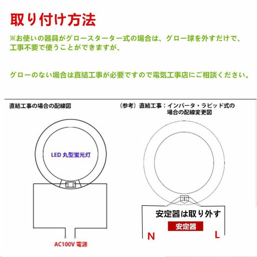 Led蛍光灯丸型32w形 丸型40w形セット 丸型蛍光灯40w形 電球色昼光色 口金可動式 Ledサークライン グロー式工事不要 高輝度 32w 40w 6000k 1 エコ光電 通販 Yahoo ショッピング