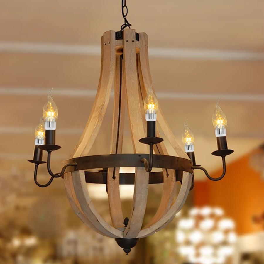 曲がりシャンデリア電球 LEDクリア電球 E12 E14 E17 E26 燭台電球 40W