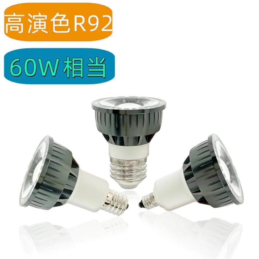 LEDハロゲン電球 調光器対応 LED電球 E11 E17 E26 スポットライト 60w