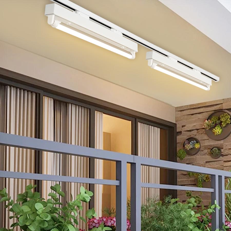 ダクトレール用蛍光灯器具 LEDベースライト トラフ型1灯式 ダクト