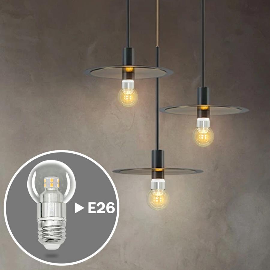 小型LED電球 シャンデリア電球 LED電球 E12 E14 E17 E26 クリア 40W形