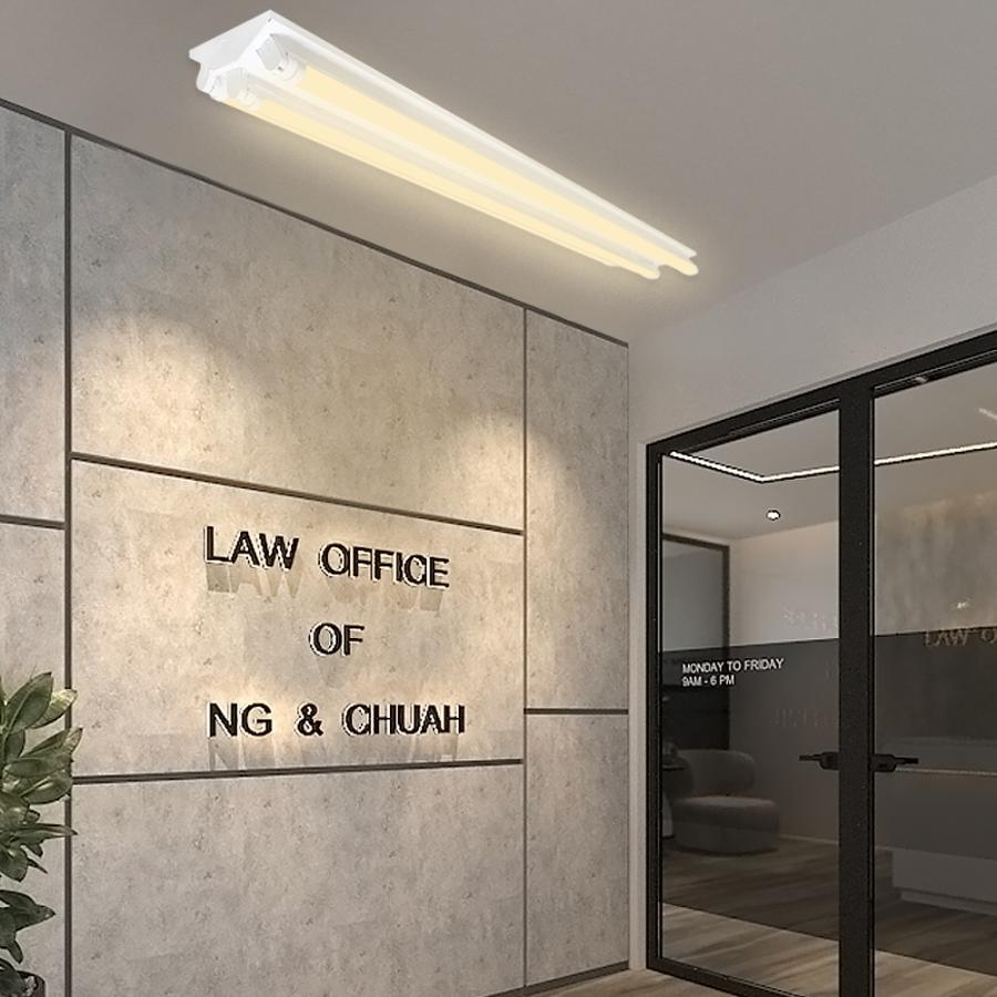 LED蛍光灯器具 LEDベースライト 逆富士 3灯 40W形 蛍光灯照明器具 天井