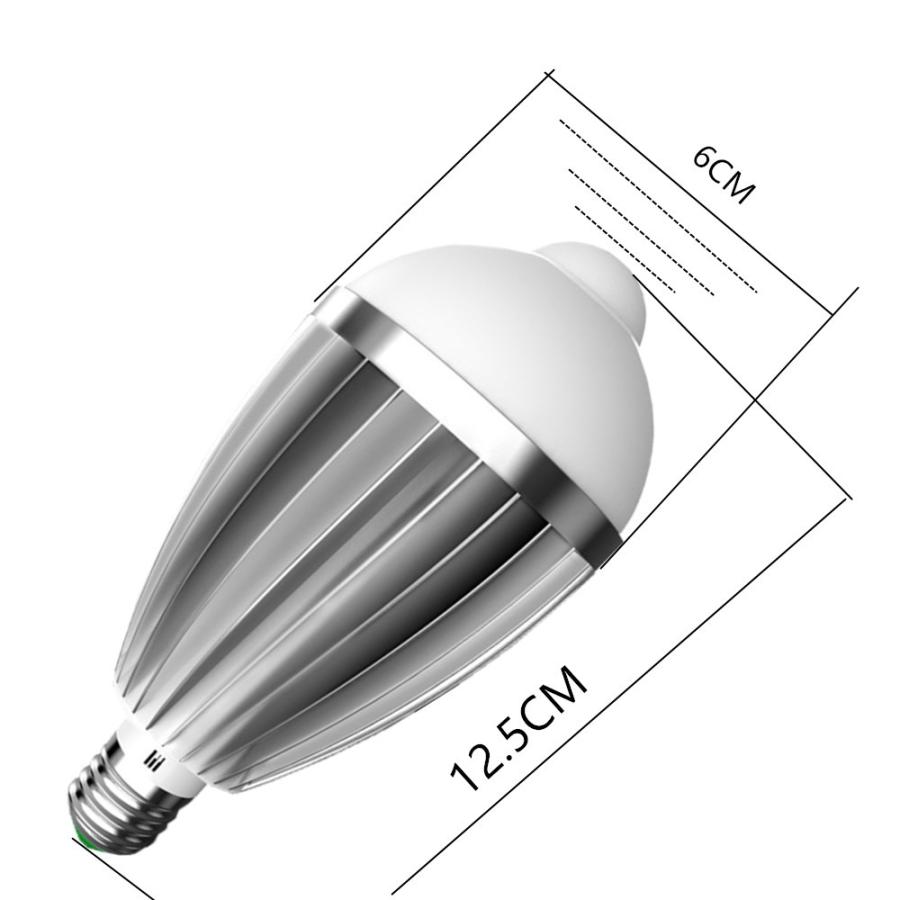 2個セットLED電球　口金E17　人感センサー付き　消費電力7W　50W相当　電球色/昼光色｜ecokoudenn｜03