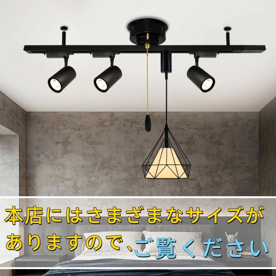 ダクトレール レール 0.5M 0.6M 0.8M 1M 1.2M 1.5M チェーンスイッチ