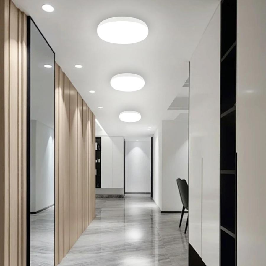 ミニシーリングライト 丸型 おしゃれ シンプル 明るい 130W相当 4.5畳