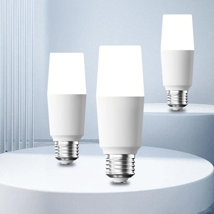 LED電球 T形 60W相当 E26 LEDランプ T型 LEDライト 広配光 円筒型 電球色 昼光色 密閉器具対応 小型器具対応 |  | 02