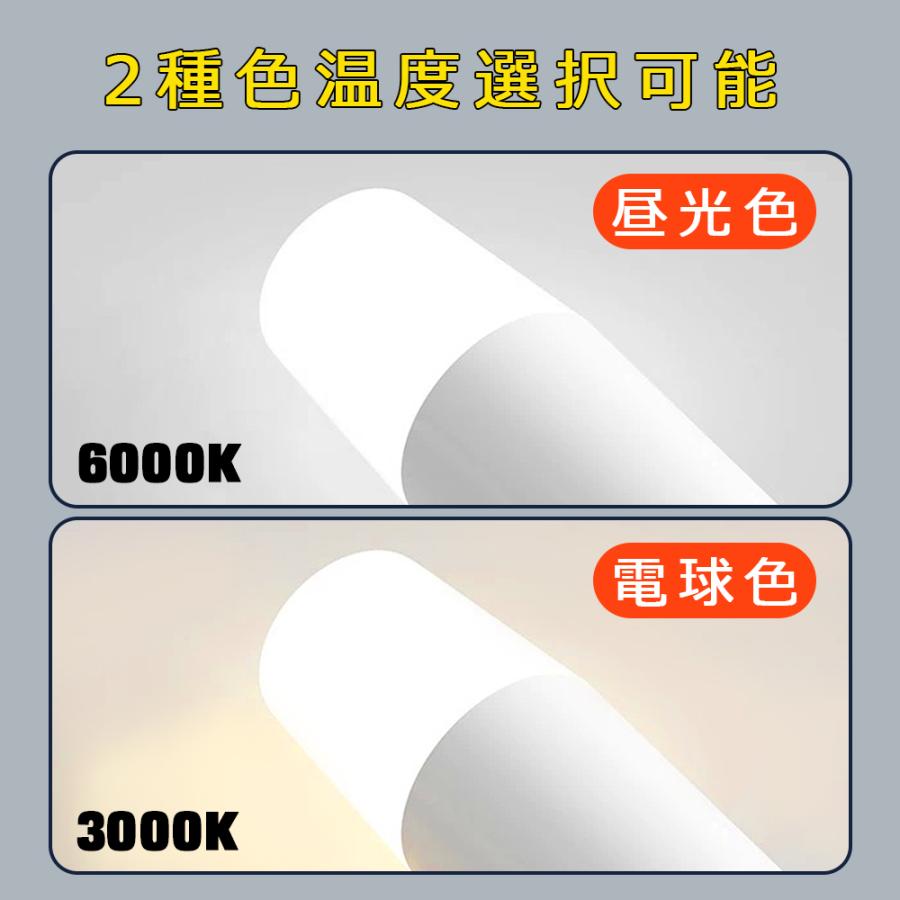 LED電球 T形 60W相当 E26 LEDランプ T型 LEDライト 広配光 円筒型 電球色 昼光色 密閉器具対応 小型器具対応 |  | 03
