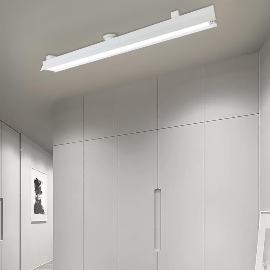 引掛シーリング式 LED蛍光灯器具 5台セット 笠付トラフ 2灯 40W